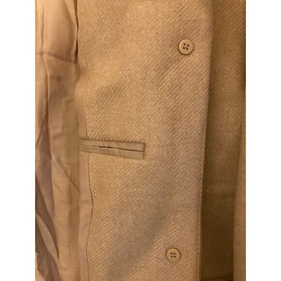 Everlane Cocoon Wool Blend Button Front Fully Lined Coat Jacket SZ 10 Camel NWT - Picture 3 of 7